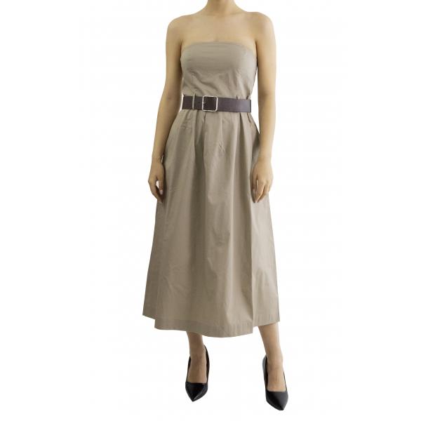 Vestito senza spalline con cinta Only